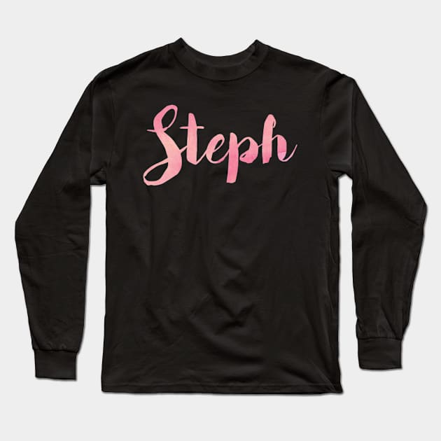 Steph Long Sleeve T-Shirt by ampp